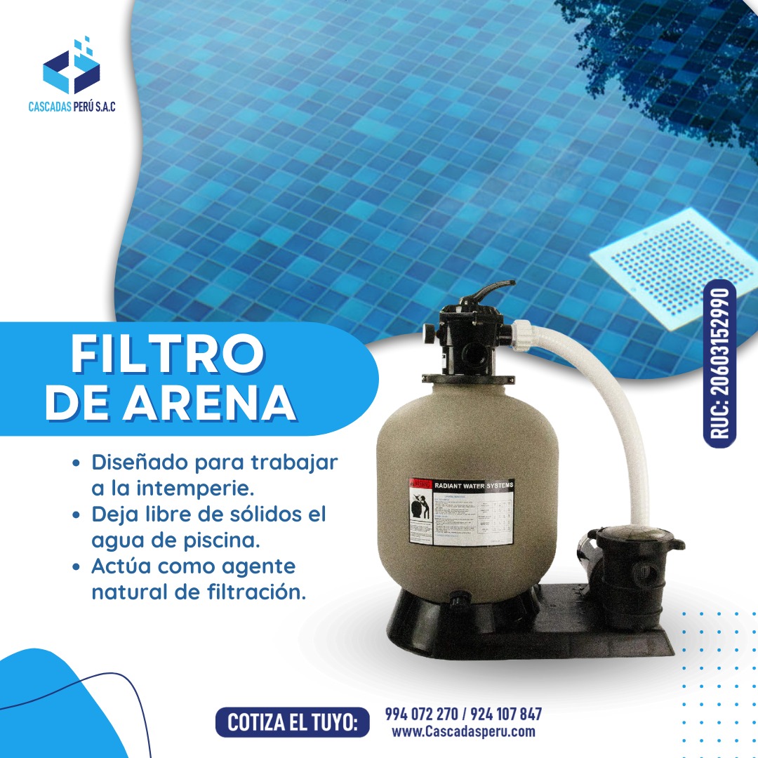 EQUIPOS Y ACCESORIOS DE PISCINA - 